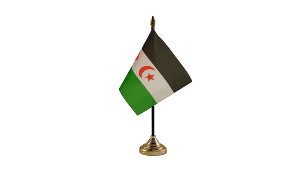 Western Sahara Table Flags